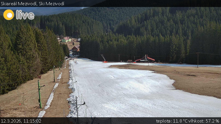 Skiareál Mezivodí - Ski Mezivodí  - 12.3.2026 v 11:15
