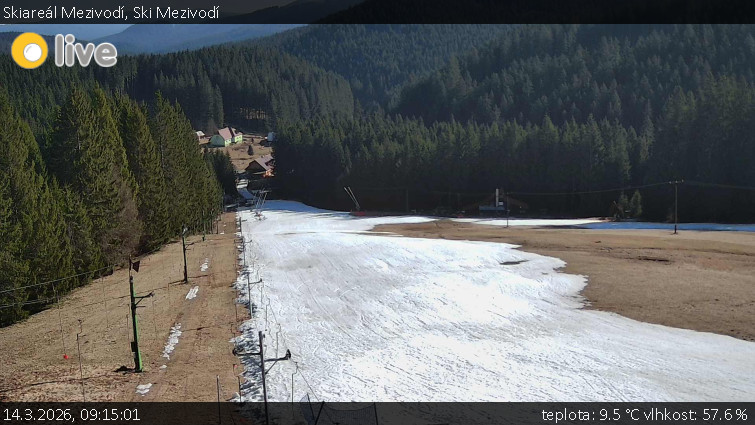 Skiareál Mezivodí - Ski Mezivodí  - 14.3.2026 v 09:15