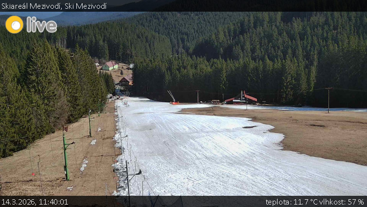 Skiareál Mezivodí - Ski Mezivodí  - 14.3.2026 v 11:40