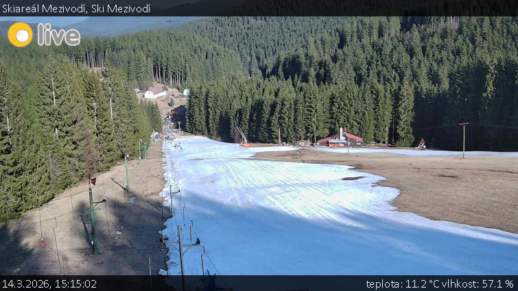 Skiareál Mezivodí - Ski Mezivodí  - 14.3.2026 v 15:15