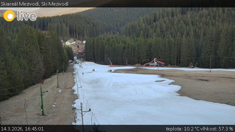 Skiareál Mezivodí - Ski Mezivodí  - 14.3.2026 v 16:45