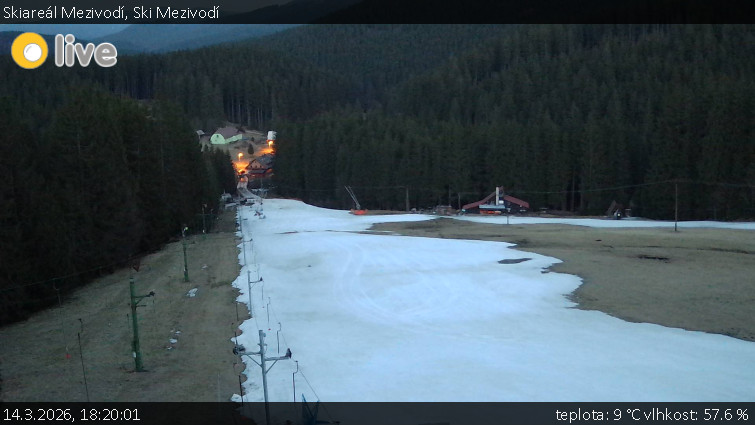Skiareál Mezivodí - Ski Mezivodí  - 14.3.2026 v 18:20
