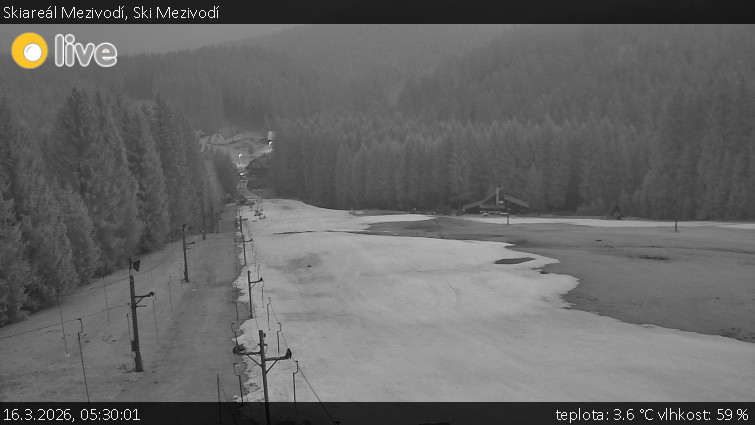 Skiareál Mezivodí - Ski Mezivodí  - 16.3.2026 v 05:30