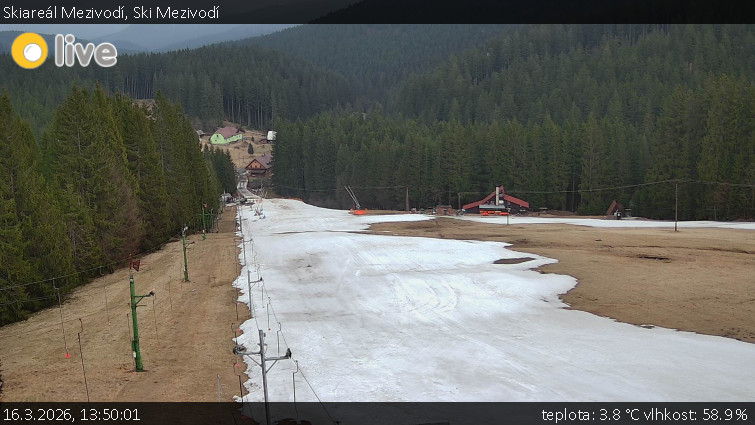 Skiareál Mezivodí - Ski Mezivodí  - 16.3.2026 v 13:50
