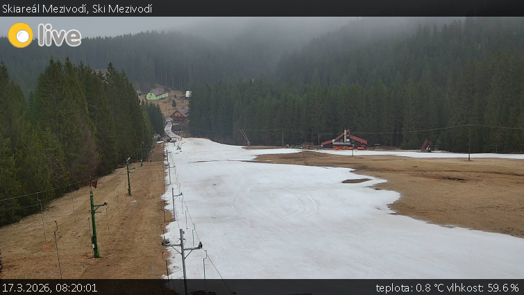 Skiareál Mezivodí - Ski Mezivodí  - 17.3.2026 v 08:20