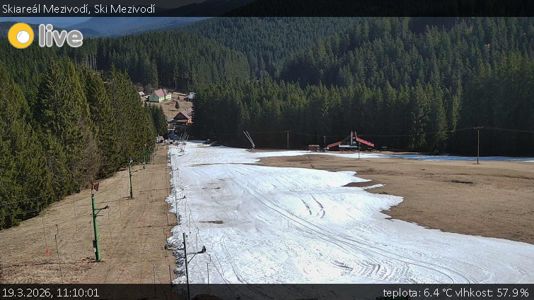 Skiareál Mezivodí - Ski Mezivodí  - 19.3.2026 v 11:10