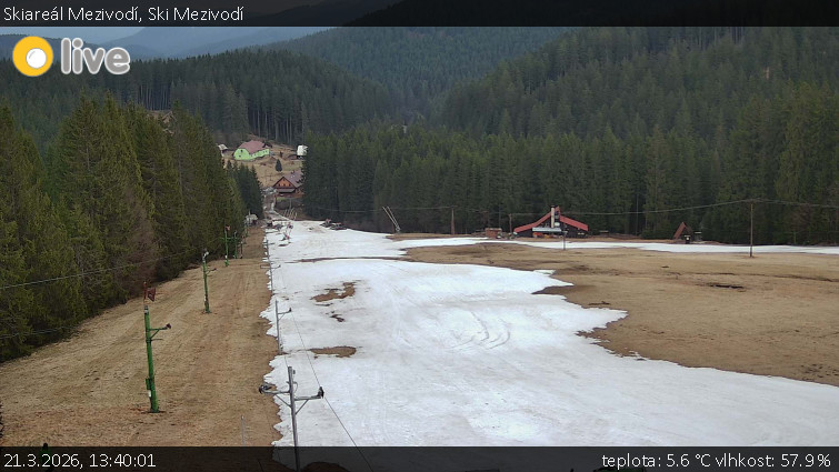 Skiareál Mezivodí - Ski Mezivodí  - 21.3.2026 v 13:40