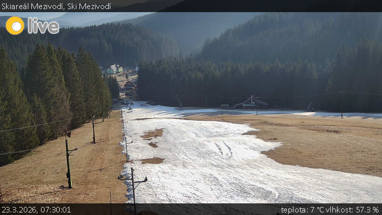 Skiareál Mezivodí - Ski Mezivodí  - 23.3.2026 v 07:30