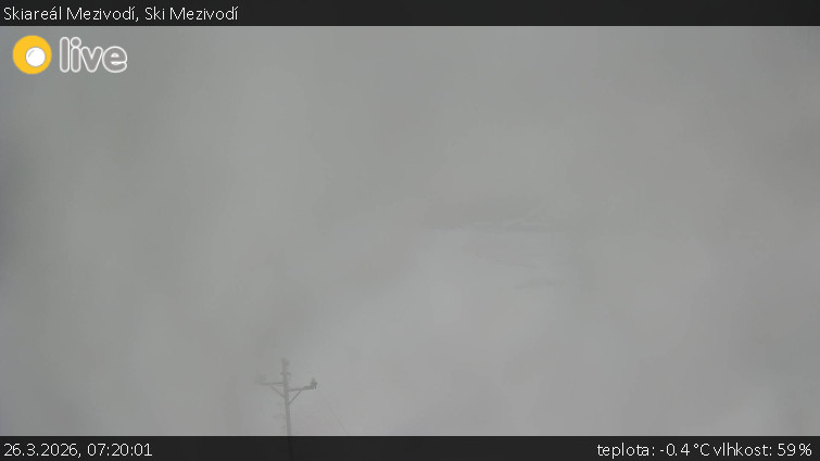 Skiareál Mezivodí - Ski Mezivodí  - 26.3.2026 v 07:20