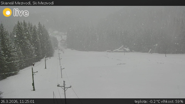 Skiareál Mezivodí - Ski Mezivodí  - 26.3.2026 v 11:25