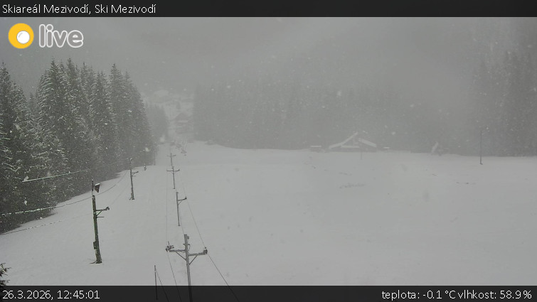 Skiareál Mezivodí - Ski Mezivodí  - 26.3.2026 v 12:45