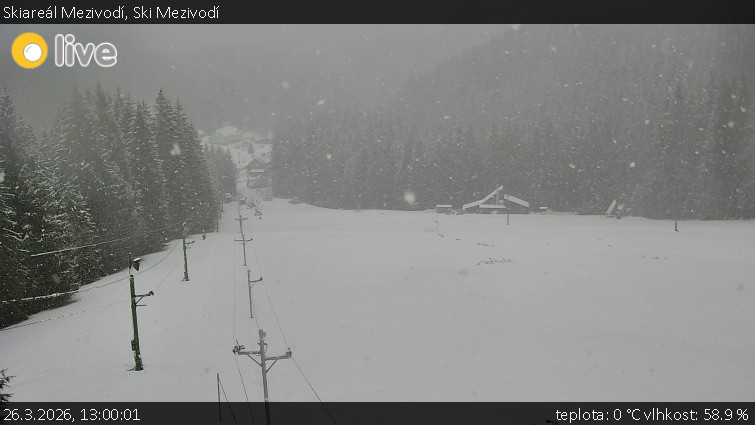 Skiareál Mezivodí - Ski Mezivodí  - 26.3.2026 v 13:00