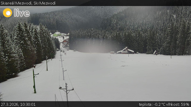 Skiareál Mezivodí - Ski Mezivodí  - 27.3.2026 v 10:30