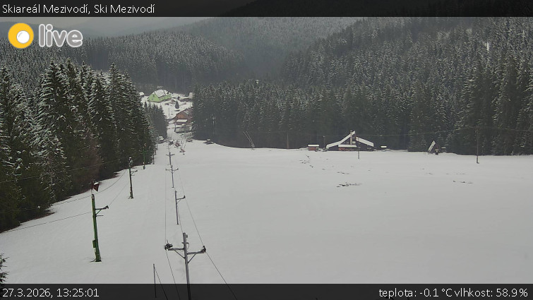 Skiareál Mezivodí - Ski Mezivodí  - 27.3.2026 v 13:25