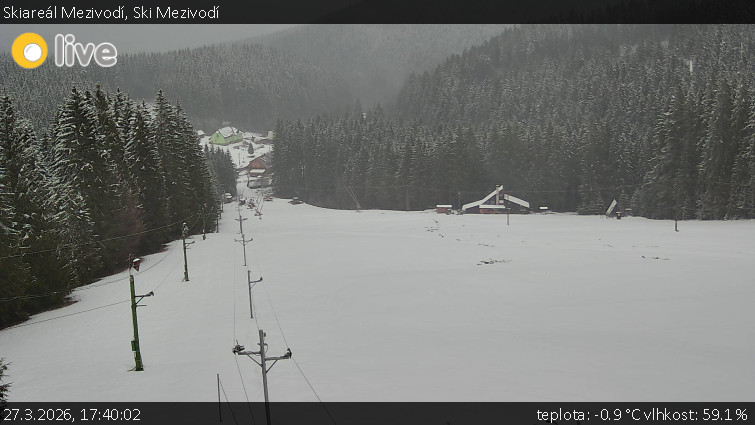 Skiareál Mezivodí - Ski Mezivodí  - 27.3.2026 v 17:40