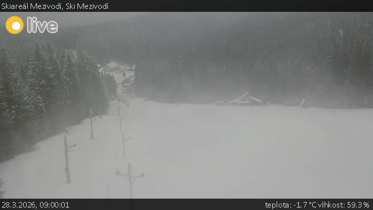 Skiareál Mezivodí - Ski Mezivodí  - 28.3.2026 v 09:00