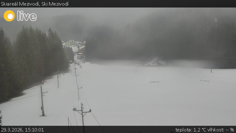 Skiareál Mezivodí - Ski Mezivodí  - 29.3.2026 v 15:10
