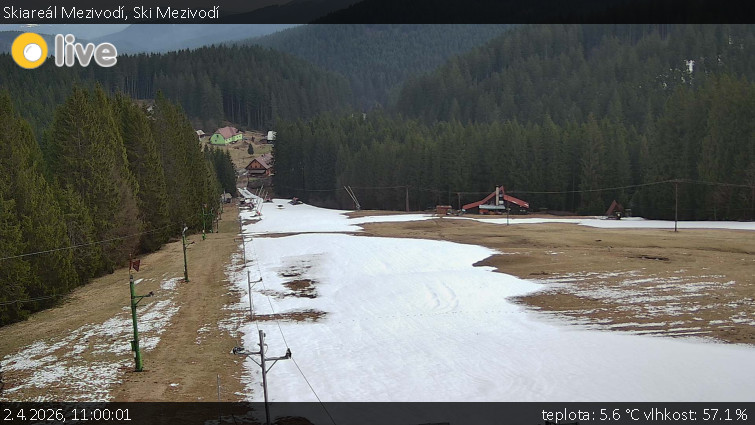 Skiareál Mezivodí - Ski Mezivodí  - 2.4.2026 v 11:00