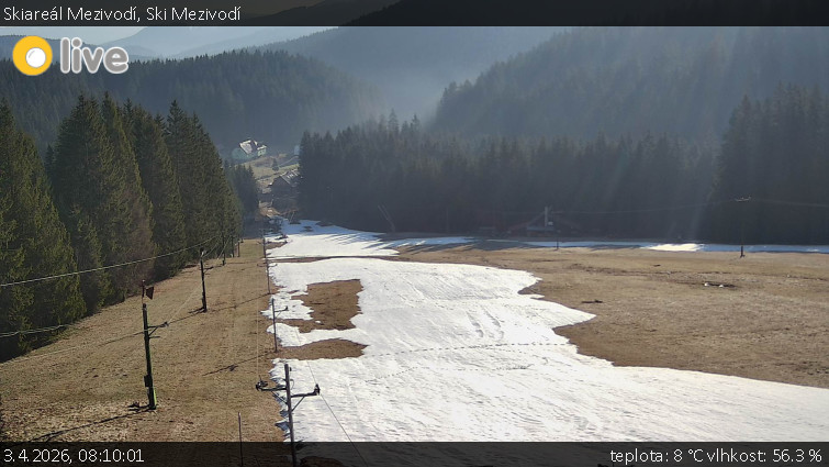 Skiareál Mezivodí - Ski Mezivodí  - 3.4.2026 v 08:10