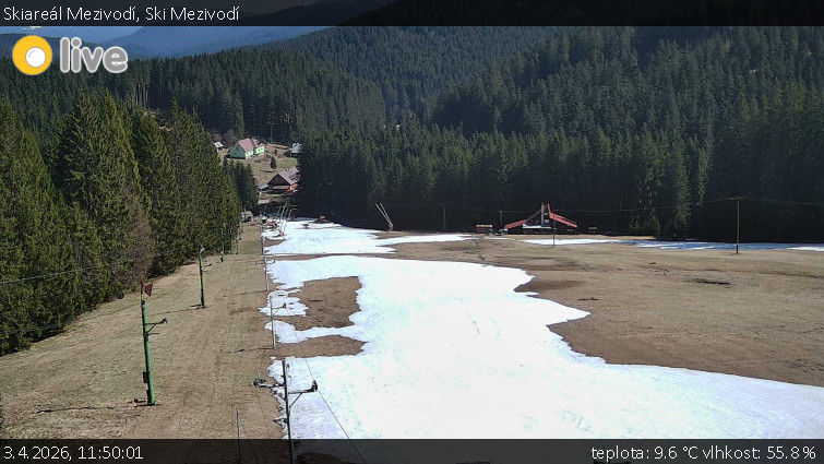 Skiareál Mezivodí - Ski Mezivodí  - 3.4.2026 v 11:50