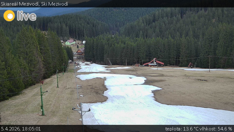 Skiareál Mezivodí - Ski Mezivodí  - 5.4.2026 v 18:05