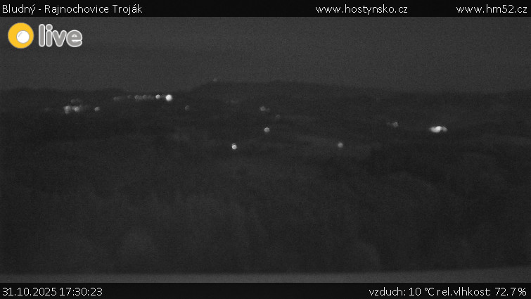 Bludný - Rajnochovice Troják - Bludný - Rajnochovice Troják  - 31.10.2025 v 17:30