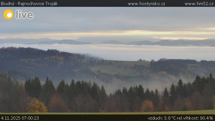 Bludný - Rajnochovice Troják - Bludný - Rajnochovice Troják  - 4.11.2025 v 07:00