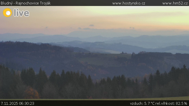 Bludný - Rajnochovice Troják - Bludný - Rajnochovice Troják  - 7.11.2025 v 06:30