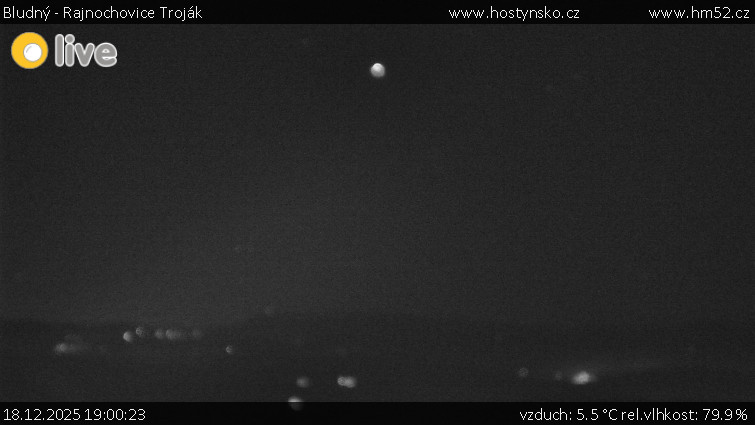 Bludný - Rajnochovice Troják - Bludný - Rajnochovice Troják  - 18.12.2025 v 19:00