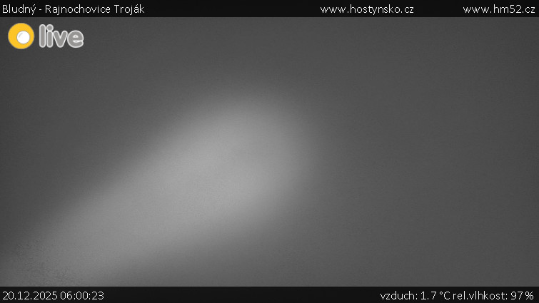 Bludný - Rajnochovice Troják - Bludný - Rajnochovice Troják  - 20.12.2025 v 06:00