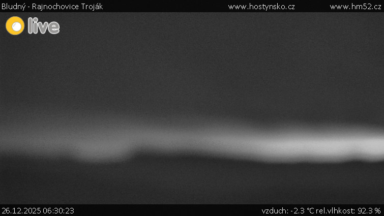 Bludný - Rajnochovice Troják - Bludný - Rajnochovice Troják  - 26.12.2025 v 06:30