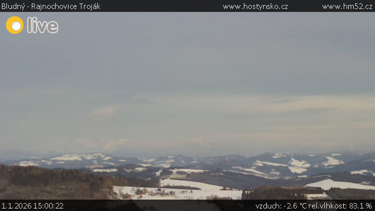 Bludný - Rajnochovice Troják - Bludný - Rajnochovice Troják  - 1.1.2026 v 15:00