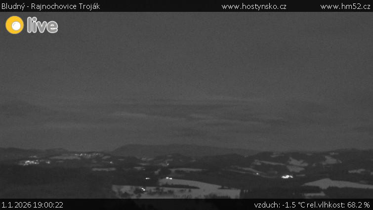 Bludný - Rajnochovice Troják - Bludný - Rajnochovice Troják  - 1.1.2026 v 19:00