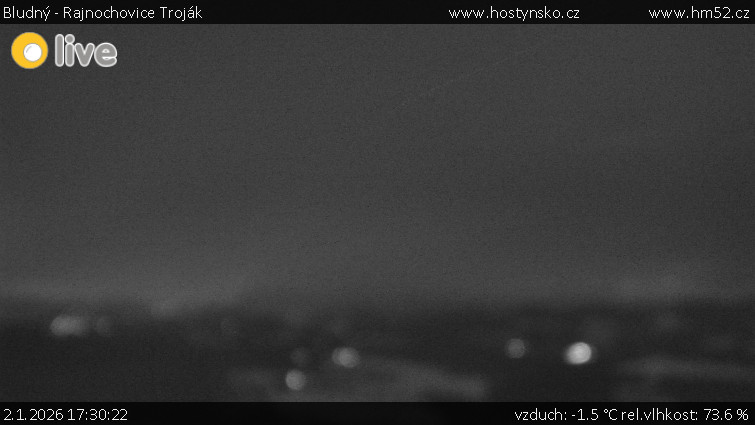 Bludný - Rajnochovice Troják - Bludný - Rajnochovice Troják  - 2.1.2026 v 17:30