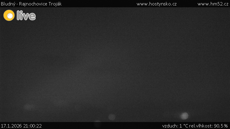 Bludný - Rajnochovice Troják - Bludný - Rajnochovice Troják  - 17.1.2026 v 21:00
