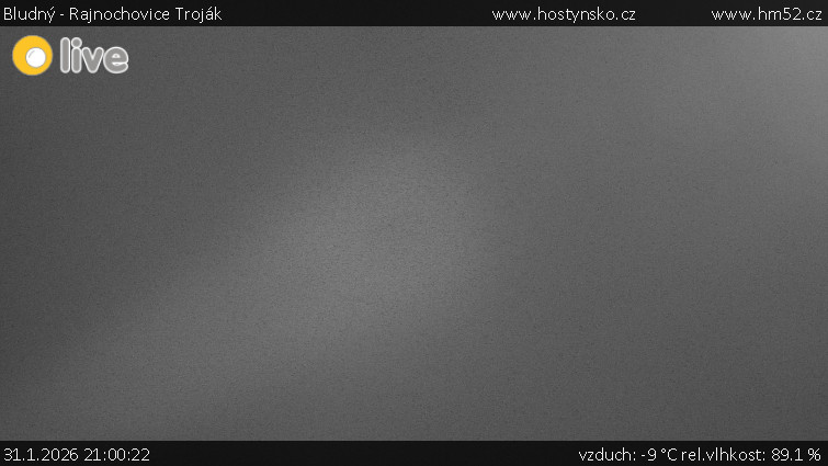 Bludný - Rajnochovice Troják - Bludný - Rajnochovice Troják  - 31.1.2026 v 21:00