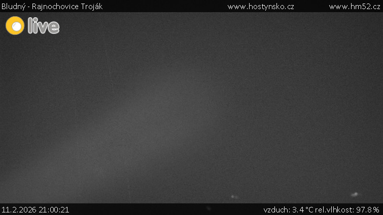 Bludný - Rajnochovice Troják - Bludný - Rajnochovice Troják  - 11.2.2026 v 21:00