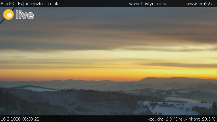 Bludný - Rajnochovice Troják - Bludný - Rajnochovice Troják  - 16.2.2026 v 06:30