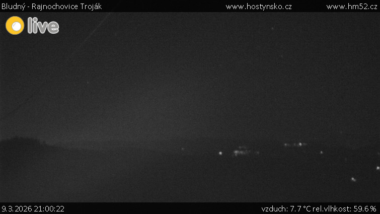 Bludný - Rajnochovice Troják - Bludný - Rajnochovice Troják  - 9.3.2026 v 21:00