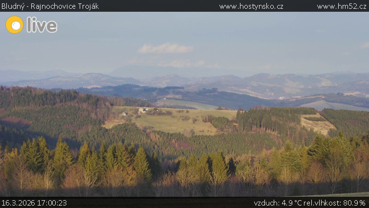 Bludný - Rajnochovice Troják - Bludný - Rajnochovice Troják  - 16.3.2026 v 17:00