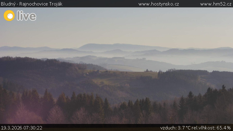 Bludný - Rajnochovice Troják - Bludný - Rajnochovice Troják  - 19.3.2026 v 07:30