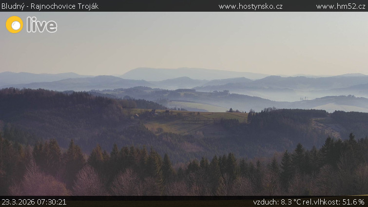Bludný - Rajnochovice Troják - Bludný - Rajnochovice Troják  - 23.3.2026 v 07:30