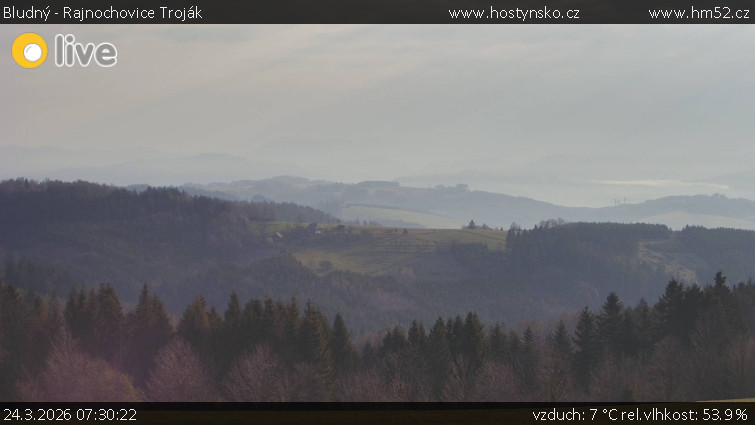Bludný - Rajnochovice Troják - Bludný - Rajnochovice Troják  - 24.3.2026 v 07:30