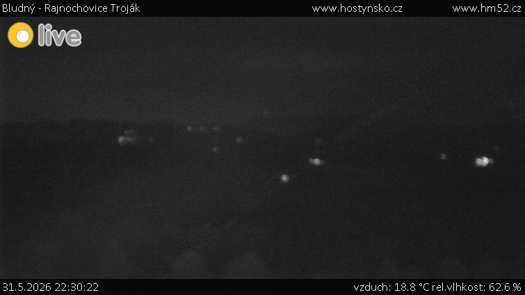 Bludný - Rajnochovice Troják - Bludný - Rajnochovice Troják  - 31.5.2026 v 22:30