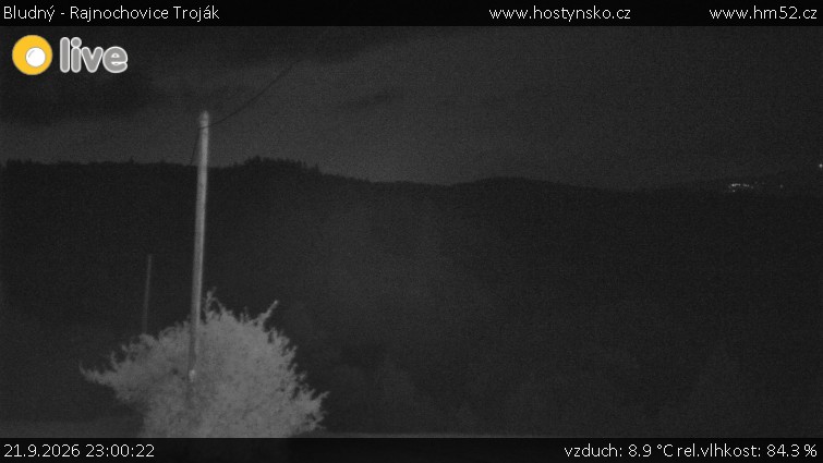Bludný - Rajnochovice Troják - Bludný - Rajnochovice Troják  - 21.9.2026 v 23:00