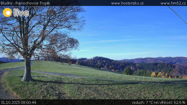 Bludný - Rajnochovice Troják - Bludný - Rajnochovice Troják  - 31.10.2025 v 08:00 Bludný - Rajnochovice Troják - Bludný - Rajnochovice Troják  - 31.10.2025 v 08:00