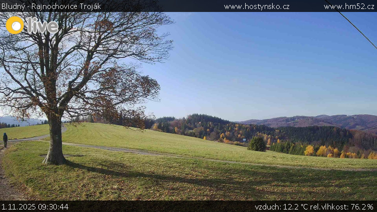 Bludný - Rajnochovice Troják - Bludný - Rajnochovice Troják  - 1.11.2025 v 09:30