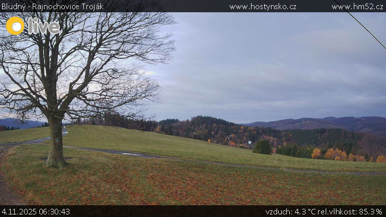 Bludný - Rajnochovice Troják - Bludný - Rajnochovice Troják  - 4.11.2025 v 06:30