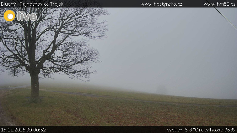 Bludný - Rajnochovice Troják - Bludný - Rajnochovice Troják  - 15.11.2025 v 09:00