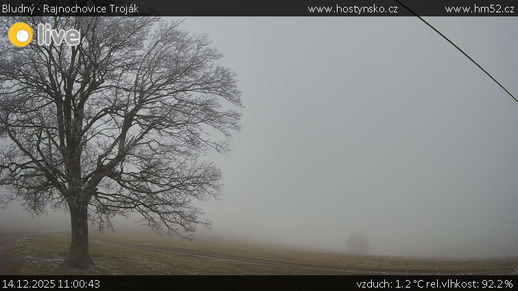 Bludný - Rajnochovice Troják - Bludný - Rajnochovice Troják  - 14.12.2025 v 11:00